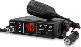 "Retevis" MB63A CB radijas, NB/ANL triukšmo filtras CB radijas, AM/FM, didelis diapazonas, VOX, EMG CH9/19, mėgėjiškas radijas sunkvežimiams (pakuotė po 1, juoda)