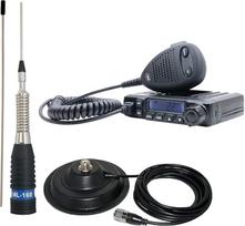 PNI Radio CB Escort HP 6500 ASQ su CB ML160 antena su magnetu
