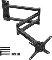 Televizoriaus laikiklis su 1036 mm ilgio ranka WHYFONE 180° Drehung Fernseher Wandhalterung Schwenkbar Ecke TV Halterung für 13-43 Zoll Flach & Curved Fernseher oder Monitor bis 25kg, max. VESA 200x 200 mm