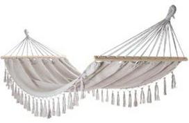 Hamakas Melos-4, 100x200 cm, pilkas