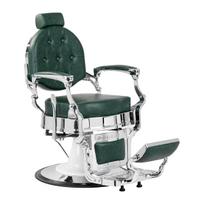 Kirpyklos kėdė Barber Chair President Green Chrome