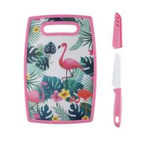 Peilio ir pjaustymo lentelės rinkinys ILAJA FLAMINGO