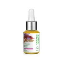 Kukumadi aliejus su šafranu, avižomis ir santalu (30 ml), Kumkumadi švytėjimo veido aliejus Šafranas, Avižos ir Santalas, Ekologiškas derlius