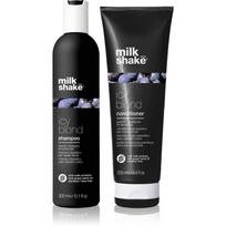 milk_shake® Icy Blond Duo Pack rinkinys šviesiems ir šviesintiems plaukams