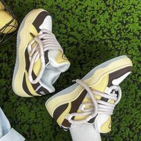 New Versatile Couple Skateboarding Shoes Increase Weight Lightweight Men's and Women's Fashion Casual Shoes Student Sports Shoes 36
