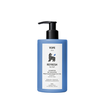 YOPE “REFRESH MY HAIR” Šampūnas vyrams riebiai ir pleiskanojančiai galvos odai, 300 ml.