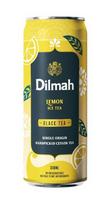Šaltoji arbata DILMAH Black Ice Tea Lemon, 330 ml