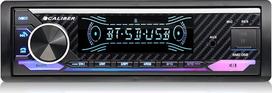 "Caliber" automobilinis radijo imtuvas "Bluetooth" 1DIN, FM imtuvas, 4 x 100 W, USB/Micro SD, 2,1 A įkrovimo funkcija, Aux-in, laisvų rankų sistema, išorinis mikrofonas, RCA išvestis, MP3/WMA/APE/FLAC