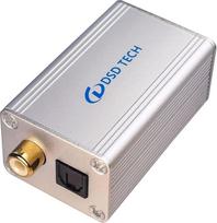 "DSD TECH SH-AU01A" USB ir TOSLINK koaksialinio optinio garso adapteris