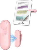 "Stouchi" nuotolinio valdymo pultelis "Kindle", "Tolino", "Paperwhite", "Colorsoft", "Oasis", "Scribe" elektroninių skaityklių priedai, magnetinis puslapių sukimo įtaisas "Kindle", "iPad", planšetiniams kompiuteriams, rožinis