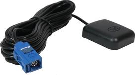 "Trade-Shop" magnetinė GPS antena su "Fakra" jungtimi 5 metrų kabelio adapteris Magnetinis pagrindas, skirtas "Audi RNS-E/Mini/BNS/MMI" A3 A4 A5 A6 A6 A8 TT Q5 R8 MFD2 MFD3