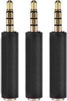 Ausinių lizdo adapteris į moterišką garso adapterį, 3,5 mm OMTP į CTIA konvertavimo ausinių adapteris išmaniesiems telefonams ir planšetiniams kompiuteriams, suderinamas su ausinėmis, OMTP į CTIA konverteris (3 vnt.)