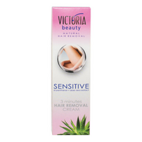 Victoria Beauty depiliacinis kremas jautriai odai (poveikis per 3 minutes), 100ml