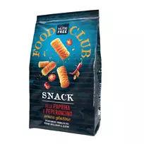 NUTRIFREE SNACK ALLA PAPRIKA - saldžiosios paprikos ir čili skonio itališkas užkandis be glitimo, 100g