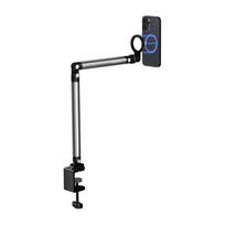 Telesin magnetic tabletop mount phone stand, Magnetyczny statyw do telefonu mocowany do blatu Telesin