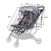 X-Lander Apsauga nuo lietaus  X-Double vežimėliui