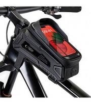 Juodas universalus telefonų dėklas dviračiams "Tech-Protect V2 Bike Mount L"