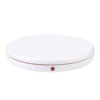 Rotating display stand Puluz 45 cm (white), Obrotowa podstawka do zdjęć Puluz 45 cm (biała)
