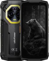"Ulefone Armor Mini 20" 4G lauko išmanusis telefonas, delno dydžio, "Helio G99" 16GB + 256GB, 6200mAh baterija, belaidis įkrovimas, 64MP + 50MP naktinio matymo kamera, 4,7 colių HD+90Hz, IP68 vandeniui atsparus "Android 14", NFC