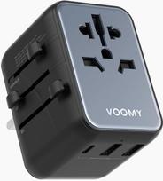 Kelionių adapteris visame pasaulyje, universalus kelionių kištukas su 1 USB-C, 2 USB-A, kištukinis adapteris Europa JK Meksika Australija Japonija Tailandas, kelionių adapteris JAV, kelionių kištukinis adapteris visame pasaulyje, kelionių adapteris
