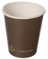 Popieriniai puodeliai COFFEE 4 YOU, 250 ml, 100 vnt