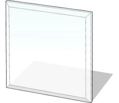 Stiklas po židiniu 800x800x8 mm kvadratas