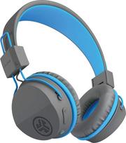 JLAB Audio Jbuddies Studio Bluetooth belaidės sulankstomos ausinės vaikams 13 valandų baterijos veikimo laikas Bluetooth 4.1 Amžius 6 16 metų Pilka/mėlyna