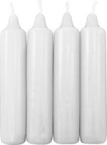 OLShop AG Pack of 5 Advent Candles White Approx. 25 x 135 mm (5 x 4 Pieces) Christmas Tree Candles, Pyramid Candles, Tree Candles, Candles
