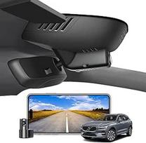 Priekinė 4K ir galinė 1080P prietaisų kameros, pritaikytos "Volvo XC60 2022 2023 2024 2025" (D modelis), B5 B6 T8 priedai, originalios įrangos išvaizda, UHD 2160P vaizdo įrašas, "WiFi" ir programėlė, įrašymas kilpa, lengva įdiegti, 128GB kortelė