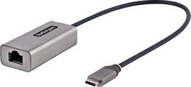 StarTech.com USB-C-Gigabit Ethernet adapteris, USB 3.0 Gigabit Ethernet tinklo adapteris - 10/100/1000Mbps, USB-C-RJ45 Ethernet adapteris (GbE), 30 cm ilgio kabelis, diegimas be tvarkyklių (US1GC30B2)