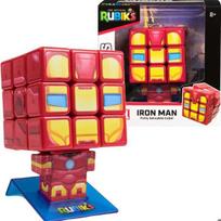 Puzzle - RUBIK'S - Kubo 3x3 Iron Man - Daugiaspalvis - 3 dalys - Vaikams nuo 8 metų
