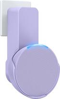 "Maxonar" sieninis laikiklis, vietos taupantis laikiklis, integruotas kabelių valdymo sieninis laikiklis, nereikia gręžti, suderinamas su "Echo PoP" ir "Google Nest" garsiakalbiu, violetinės spalvos