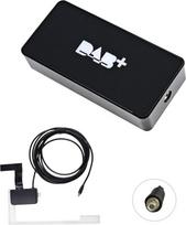 DAB/DAB+ radijo imtuvas "Android" automobiliniam radijui, skaitmeninis DAB automobilinio radijo adapteris USB Dongle DAB adapteris su antena DAB imtuvas automobiliui