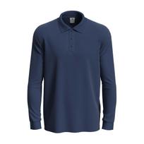 Vyriški polo Stedman ST3400 marškinėliai ilgomis rankovėmis, navy blue