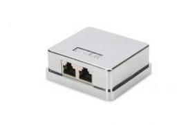 DIGITUS CAT 6 Surface Mount Box, 2-port, 2xRJ45 8P8C, DN-93711