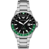 Išmanusis laikrodis Vyriškas laikrodis „Emporio Armani“ – AR11589 – sidabrinis nerūdijantis plienas – 10 atm – kvarcas