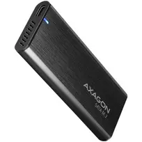 AXAGON EEM2-SBC, M.2 SATA screwless RAW box, black, SuperSpeed USB-C 10Gbps