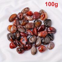 100g Unikalūs Natūralūs Agato Poliruoti Akmenys, Asorti Raštai, Namų Dekoravimas, Akcentai Vazonams ir Akvariumams, Juvelyrikos Gamybos Reikmenys 100g