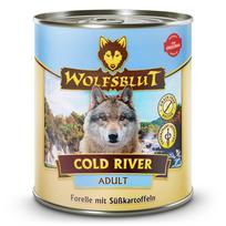 WOLFSBLUT Adult Cold River konservai šunims su upėtakiu, 800 g