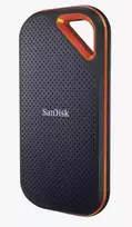 External SSD|SANDISK BY WESTERN DIGITAL|Extreme Pro|2TB|USB-C|Write speed 2000MBytes/sec|Read speed 2000MBytes/sec|Proprietary|SDSSDE81-2T00-G25