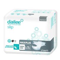 DAILEE SLIP PREMIUM MAXI PLUS, sauskelnės, L/XL dydis, 24vnt.