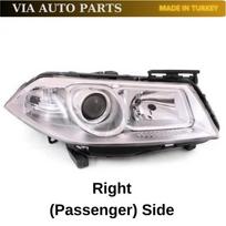 Dešinys priekinio žibinto motorizuotas lęšis viduje chromo spalvos, skirtas Renault Megane Mk2 II 2002-2008, OEM 260103726R 7701063220