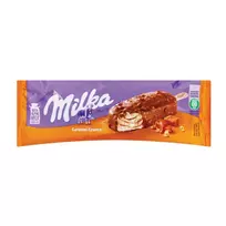 Valgomieji ledai MILKA su traškia karamele, 90 ml
