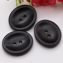 Spalvos Ovalios Matinės Sagos Tranšėjos Palto Storas Paltas Drabužiai Kašmyras Dvisienis Nailoninis Palto Sagos Length 15mm * Black * Oval * Plus