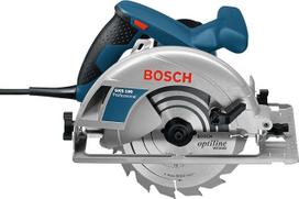 "Bosch Professional GKS 190" rankinis pjūklas (nesuderinamas su kreipiančiosiomis, 1400 W, diskinis pjūklas: 190 mm. Pjūvio gylis: 70 mm, dėžutėje)