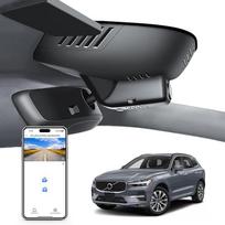 4K prietaisų skydelio vaizdo kamera "Volvo XC60 2022 2023 2024 2025" (D modelis), B5 B6 T8 priedai, originalios įrangos išvaizda, UHD 2160P vaizdo įrašas, "WiFi" ir programėlė, įrašymas kilpa, lengva įdiegti, 64GB kortelė