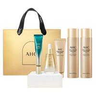 [AHC Oficialus] Vital Golden Collagen Youth Odos priežiūros rinkinys – Kovojanti su senėjimu 5 žingsnių korėjietiška odos priežiūros rutina | Stangrinantis, drėkinantis ir šviesinantis 5-Step Skincare Set