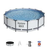 Karkasinis baseinas Bestway 56950 Steel Pro Max Set 427x107 cm