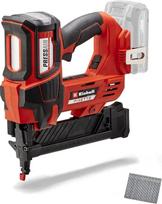 Einhell FIXETTO profesionalus akumuliatorinis vinis 18/50 N Power X-Change (18 V, 60 šūvių/min, maks. 50 mm vinių ilgis, gylio reguliavimas, pavieniai/serijiniai šūviai, 500 vinių, be akumuliatoriaus)