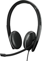 EPOS | SENNHEISER ADAPT 165 II ausinės Laidinės ausinės su ausinėmis, skirtos biurui / skambučių centrui, juodos spalvos